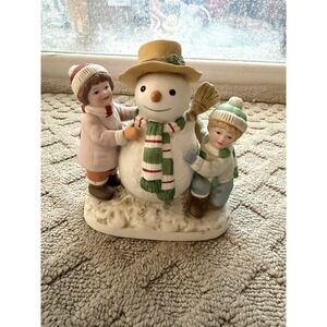* HOMCO - HOME INTERIOR GIFTS - Our FIRST SNOWMAN - 5805-97 -
